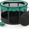 Meisterpets Opvouwbare Puppyren Rond - Extra Stevig - (Ø X H) 75 X 43 Cm - Incl. Gratis Drinkbak! -Katten Hondenbenodigdheden Winkel 1200x956