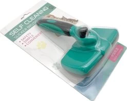 ElegaPet Hondenborstel Groen - Hondenhaar Verwijderen - Kat En Hondenkam - Slickerborstel Hond En Kat - Groomer - Ondervacht Kam Hond - Borstel Hond - Hondenborstel Langharig En Kortharig - Slickerborstel - Anti Klit/Knopen/Huidschilfers -Katten Hondenbenodigdheden Winkel 1200x958