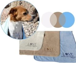 Pepets© – Hondenhanddoek – Honden Handdoek – Microvezel Handdoek – Handdoek Hond – Hondendeken – Droogdoek Hond – Dierendeken – Absorberend – 100*50CM - Beige - GRATIS Zonnebril -Katten Hondenbenodigdheden Winkel 1200x995 1