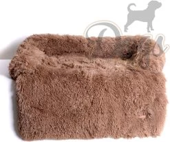 Dogs&Co Zachte Fluffy Hondenmat Voor Bank Maat L Khaki 120x90cm - Hondenmand -Katten Hondenbenodigdheden Winkel 1200x999