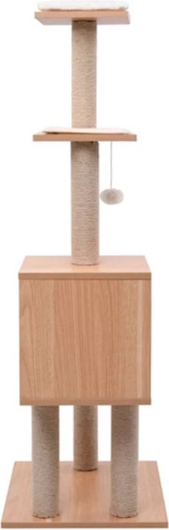 VidaXL Kattenkrabpaal Met Sisal Krabmat 123 Cm -Katten Hondenbenodigdheden Winkel 384x1200