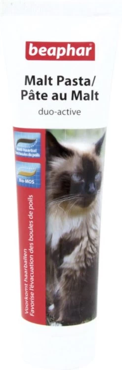 Beaphar Duo Malt Pasta Anti-Haarbal - 100 G -Katten Hondenbenodigdheden Winkel 396x1200 1