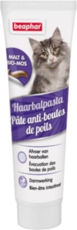 Beaphar Duo Malt Pasta Anti-Haarbal - 100 G -Katten Hondenbenodigdheden Winkel 401x1200