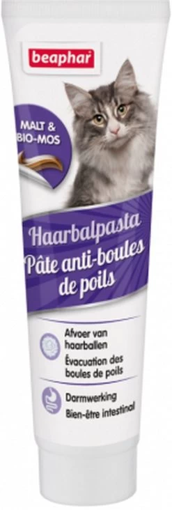 Beaphar Duo Malt Pasta Anti-Haarbal - 100 G -Katten Hondenbenodigdheden Winkel 405x1200