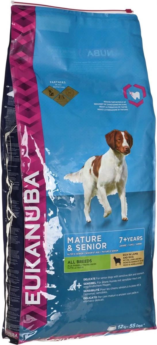 Eukanuba Dog Mature & Senior - Alle Rassen - Lam & Rijst - Droogvoer - 12 Kg 7 Eukanuba Dog Mature & Senior - Alle Rassen - Lam & Rijst - Droogvoer - 12 Kg - Afbeelding 5