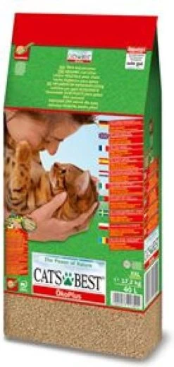 Cat's Best Oko Plus Korrels - Kattenbakvulling - 40 L -Katten Hondenbenodigdheden Winkel 571x1200 1