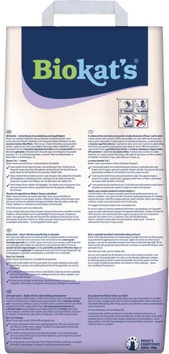 Biokat's Classic 3in1 Extra - 14 L - Kattenbakvulling - Klontvormend - Parfumvrij - Actieve Kool -Katten Hondenbenodigdheden Winkel 576x1200