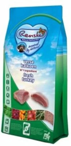 Renske Super Premium Senior Kalkoen Graanvrij 12 KG -Katten Hondenbenodigdheden Winkel 581x1200 2