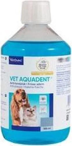 Virbac Vet Aquadent Mondwater - 500 Ml -Katten Hondenbenodigdheden Winkel 589x1200 1