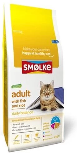 Smolke Adult Fish & Rice 10 Kg - Kat -Katten Hondenbenodigdheden Winkel 604x1200 1
