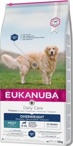 Eukanuba Daily Care Overweight - Sterilised 12 Kg -Katten Hondenbenodigdheden Winkel 604x1200