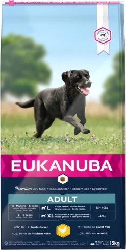 Eukanuba Dog Adult Large Breed - Kip - Hondenvoer - 15 Kg -Katten Hondenbenodigdheden Winkel 607x1200
