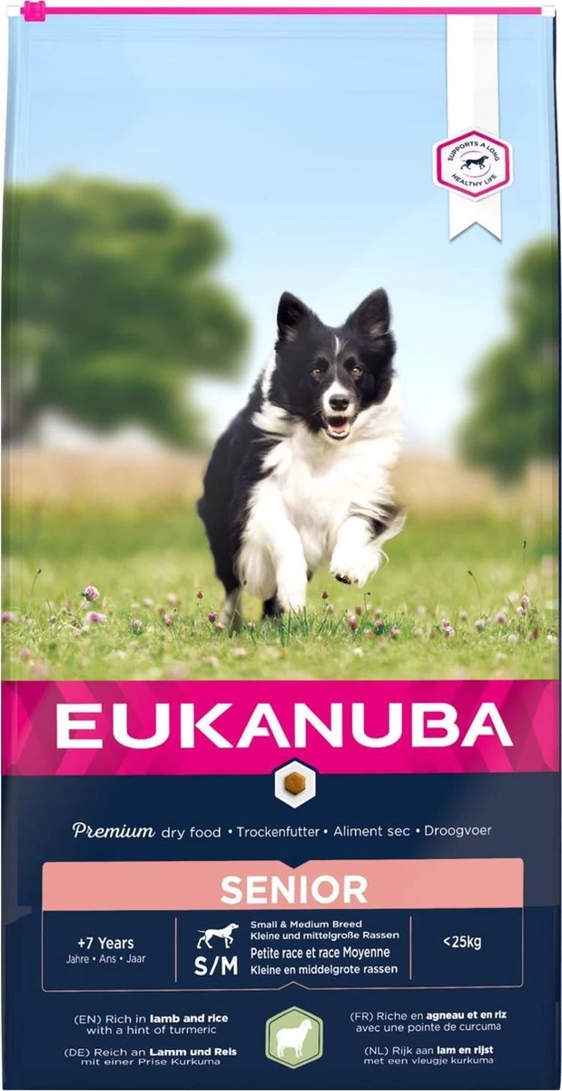 Eukanuba Dog Mature & Senior - Alle Rassen - Lam & Rijst - Droogvoer - 12 Kg 3 Eukanuba Dog Mature & Senior - Alle Rassen - Lam & Rijst - Droogvoer - 12 Kg