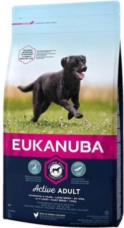 Eukanuba Dog Adult Large Breed - Kip - Hondenvoer - 15 Kg -Katten Hondenbenodigdheden Winkel 654x1200 1