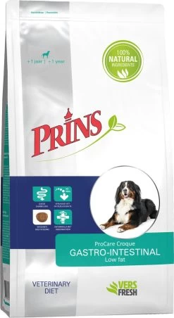 Prins Procare Croque Diet Gastro-Intestinal Zalm - Hondenvoer - 10 Kg -Katten Hondenbenodigdheden Winkel 656x1200