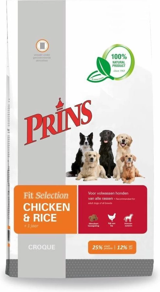 Prins Fit Selection Kip/Rijst - 15 KG 13 Prins Fit Selection Kip/Rijst - 15 KG - Afbeelding 11