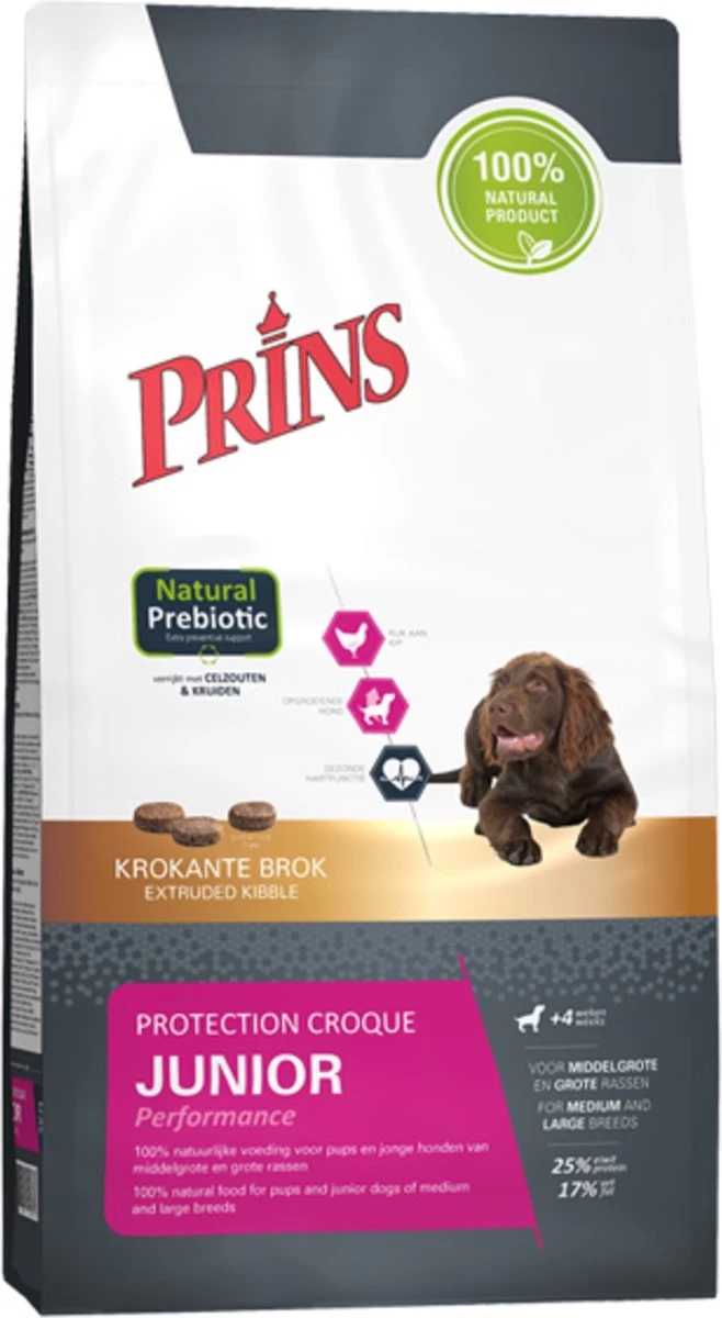 Prins Protection Croque Junior - Performance - Hondenvoer - 10 Kg 3 Prins Protection Croque Junior - Performance - Hondenvoer - 10 Kg