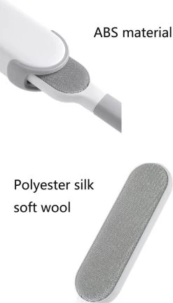 IGOODS - Pet Hair Remover - Hond & Kat Roller Brush - Dubbelzijdig Bont Ontharingsgereedschap Met Zelfreinigende Basis - Reismaatborstel - Voor Kleding - Bank - Tapijt - Autostoel GRIJS -Katten Hondenbenodigdheden Winkel 686x1200