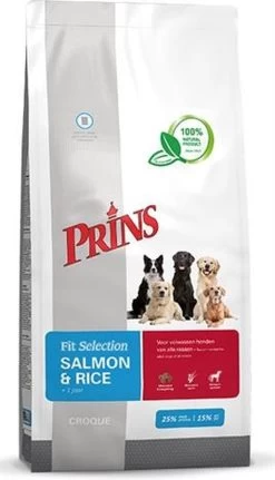 Prins Fit Selection Zalm/Rijst - 15 KG -Katten Hondenbenodigdheden Winkel 687x1200