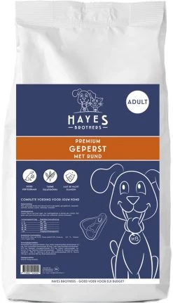 14KG Hayes Brothers Premium Geperst Hondenvoer - Geperste Hondenbrokken Voor Volwassen & Senior Honden -Katten Hondenbenodigdheden Winkel 688x1200