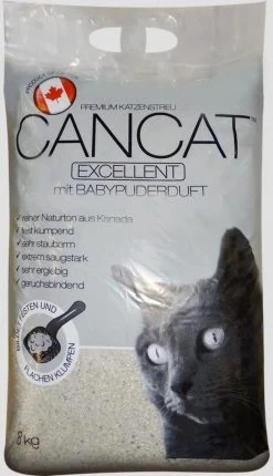 Cancat Excellent Kattenbakvulling 3x8kg Perfecte Klontvorming Met Babypoeder -Katten Hondenbenodigdheden Winkel 690x1200