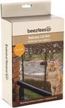 Beeztees - Kattennet - Voor Balkon - Transparant - 8x3 M -Katten Hondenbenodigdheden Winkel 720x1200 4