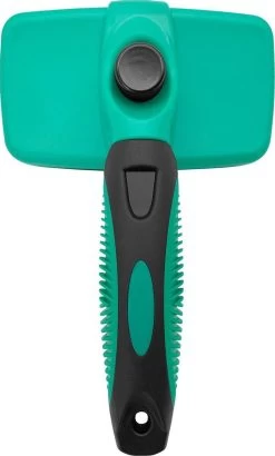 ElegaPet Hondenborstel Groen - Hondenhaar Verwijderen - Kat En Hondenkam - Slickerborstel Hond En Kat - Groomer - Ondervacht Kam Hond - Borstel Hond - Hondenborstel Langharig En Kortharig - Slickerborstel - Anti Klit/Knopen/Huidschilfers -Katten Hondenbenodigdheden Winkel 723x1200