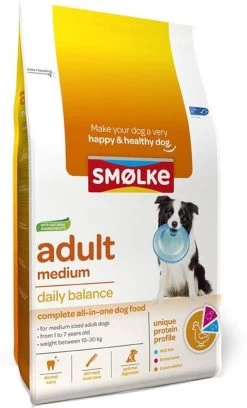 Smolke Adult Medium Brokken - Hondenvoer - 3 Kg -Katten Hondenbenodigdheden Winkel 727x1200