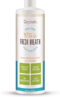 OxyFresh Pet Mondwater Hond En Kat. Helpt Tegen Tandsteen, Plak En Vieze Ademgeurtjes -Katten Hondenbenodigdheden Winkel 742x1200