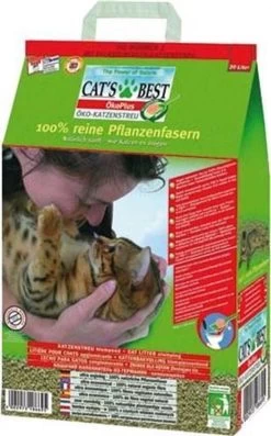 Cat's Best Oko Plus Korrels - Kattenbakvulling - 40 L -Katten Hondenbenodigdheden Winkel 747x1200 2