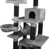 Adori Krabpaal Mosey - Krabpaal - 60*70*160 Cm 31.2 Kg Grijs Zwart 2 Adori Krabpaal Mosey - Krabpaal - 60*70*160 Cm 31.2 Kg Grijs Zwart -Katten Hondenbenodigdheden Winkel 750x1200 3