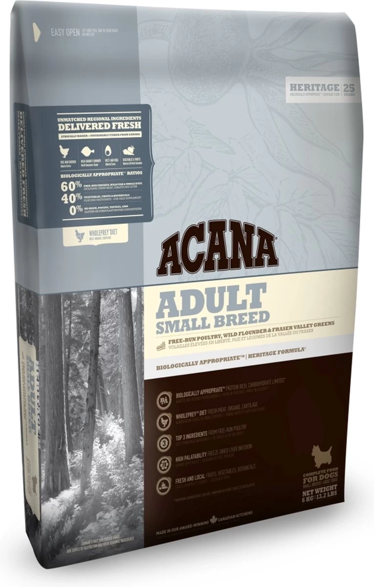 Acana Heritage Adult Small Breed - 6 KG 3 Acana Heritage Adult Small Breed - 6 KG