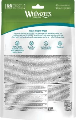 Whimzees Tandenborstel Hondensnack - 6,5 Cm - 48 Stuks -Katten Hondenbenodigdheden Winkel 768x1200