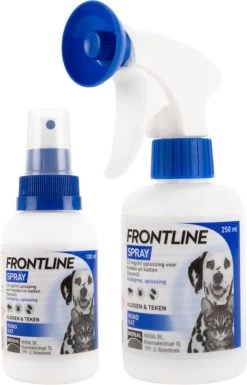 Frontline Spray Anti Vlooienmiddel En Tekenmiddel - Hond En Kat - 100 Ml -Katten Hondenbenodigdheden Winkel 769x1200