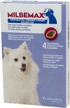 Elanco Milbemax Kauwtablet Hond - Anti Wormenmiddel - 12 G 4 Stuks 1 Tot 5 Kg -Katten Hondenbenodigdheden Winkel 781x1200 1