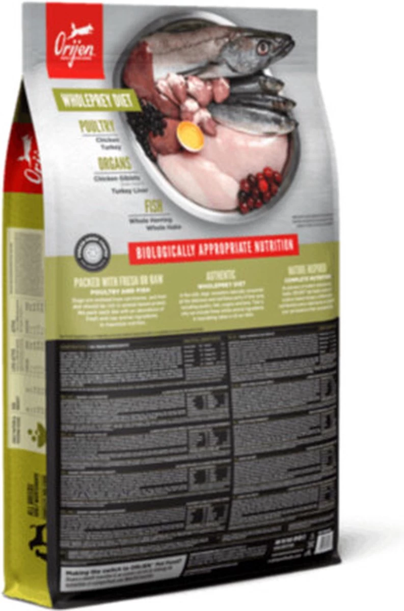 Orijen Whole Prey Senior Dog - Kip & Kalkoen - Hondenvoer - 11.4 Kg 13 Orijen Whole Prey Senior Dog - Kip & Kalkoen - Hondenvoer - 11.4 Kg - Afbeelding 11