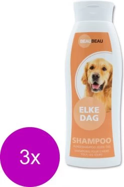Beaubeau Hondenshampoo Elke Dag - Hondenvachtverzorging - 3 X 500 Ml -Katten Hondenbenodigdheden Winkel 797x1200