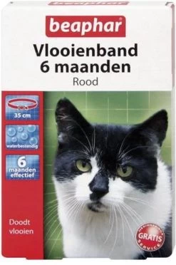 Beaphar Vlooienband Kat - Rood - 1 Stuk -Katten Hondenbenodigdheden Winkel 797x1200 5