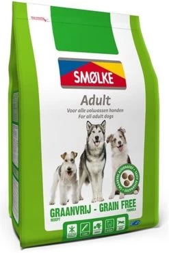 Smolke - Adult Graanvrij - Hondenvoer - 12 Kg -Katten Hondenbenodigdheden Winkel 801x1200