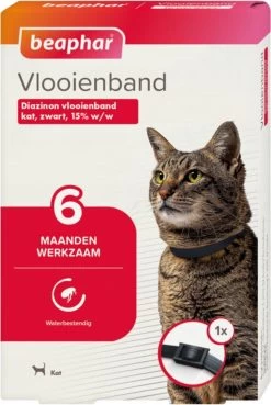 Beaphar Vlooienband Kat - Vlooienbestrijding - Zwart -Katten Hondenbenodigdheden Winkel 804x1200 2