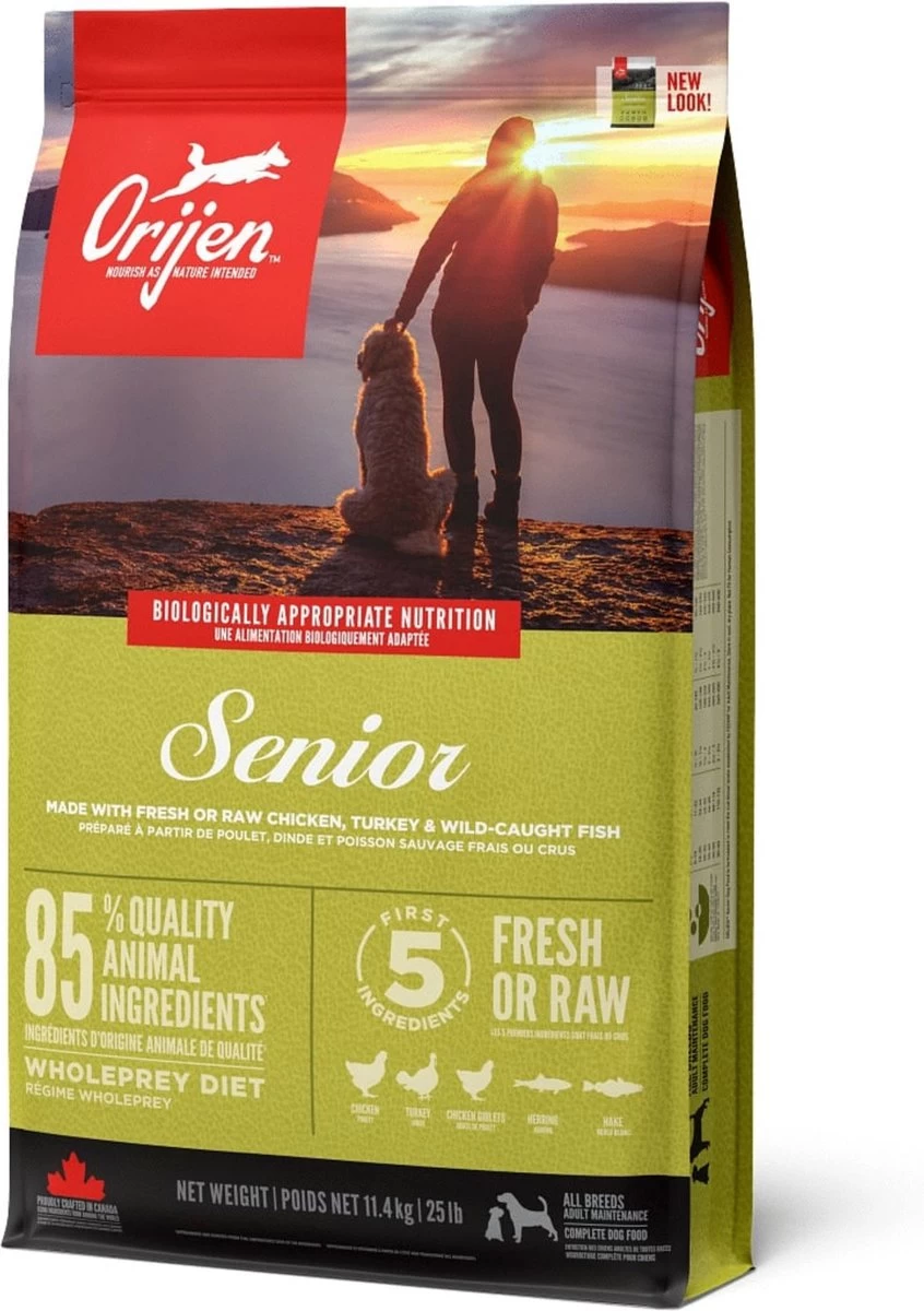 Orijen Whole Prey Senior Dog - Kip & Kalkoen - Hondenvoer - 11.4 Kg 12 Orijen Whole Prey Senior Dog - Kip & Kalkoen - Hondenvoer - 11.4 Kg - Afbeelding 10