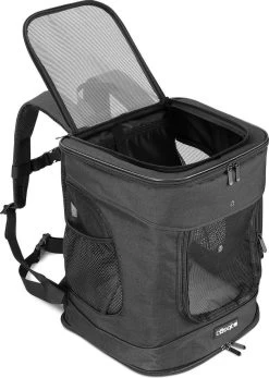 Cadoca Hondenrugzak - Tot 12kg Draagcomfort Verstelbaar - Zwart 33 Cadoca Hondenrugzak - Tot 12kg Draagcomfort Verstelbaar - Zwart -Katten Hondenbenodigdheden Winkel 854x1200