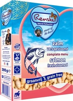 Renske Vers Vlees Zalm Graanvrij - Hondenvoer - 10 X 395 Gr -Katten Hondenbenodigdheden Winkel 861x1200 1