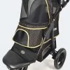 InnoPet Hondenbuggy - Adventure - Zwart/Goud - 94x58x103cm 2 InnoPet Hondenbuggy - Adventure - Zwart/Goud - 94x58x103cm -Katten Hondenbenodigdheden Winkel 869x1200