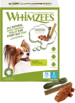Whimzees Variety Box 840 Gram - 56 Stuks 6 Whimzees Variety Box 840 Gram - 56 Stuks -Katten Hondenbenodigdheden Winkel 874x1200
