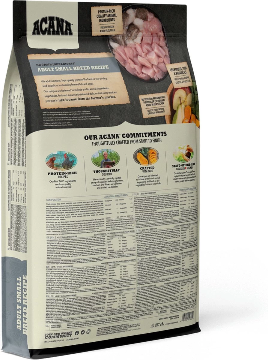 Acana Heritage Adult Small Breed - 6 KG 7 Acana Heritage Adult Small Breed - 6 KG - Afbeelding 5