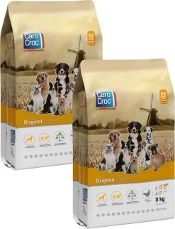 Carocroc Original Vlees&Granen&Gevogelte - Hondenvoer - 2 X 3 Kg -Katten Hondenbenodigdheden Winkel 921x1200