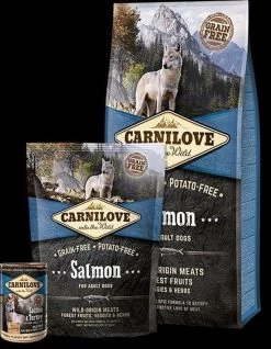 Carnilove Adult Granenvrij Hondenvoer Zalm 12kg Met 70% Vis! -Katten Hondenbenodigdheden Winkel 933x1200