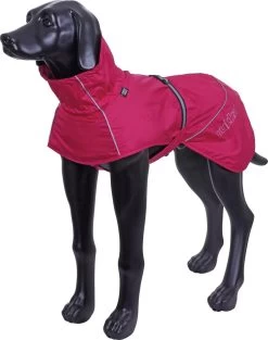 Rukka Pets Hase Raincoat - Lichtgewicht Hondenregenjas - In 2 Kleuren En 9 Maten - Kleur: Roze, Maat: Maat 40 -Katten Hondenbenodigdheden Winkel 947x1200