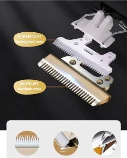 BeautyFit - 16-delig Hondentondeuse Set - Professionele Honden Trimset - Dieren Tondeuse Voor Dikke Vacht - Meest Complete Set - Inclusief 4 Opzetkammen - Hondenschaar - Mist Verstuiver - Handschoen Borstel - Nagelknipper -Katten Hondenbenodigdheden Winkel 959x1200